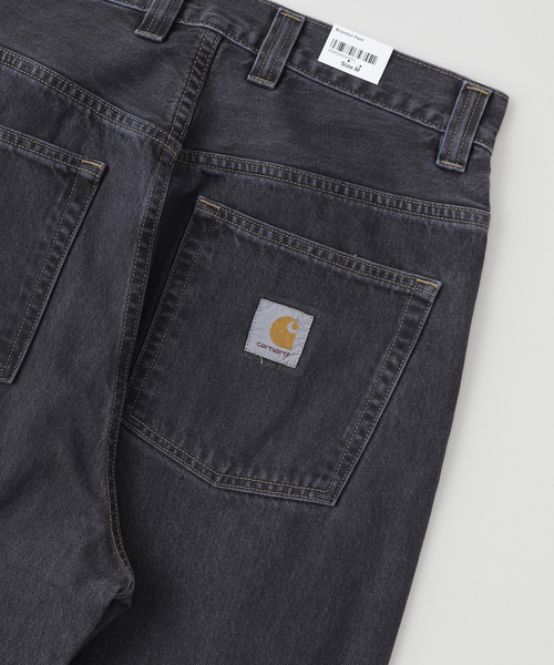 Carhartt WIP（カーハートダブリューアイピー）の「CARHARTT WIP / カーハート ダブリューアイピー BRANDON PANT stone washed（デニムパンツ・メンズ・ブラック・34/32/30）」の5枚目の写真