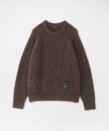 【UNISEX】ブークレカラーニットプルオーバー