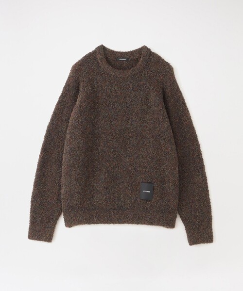 LOVELESS（ラブレス）の「【UNISEX】ブークレカラーニットプルオーバー（ニット/セーター・メンズ・オフホワイト/グリーン系その他3/ピンク系その他2/ブルー系その他2/ブラック・L/S/M）」の3枚目の写真