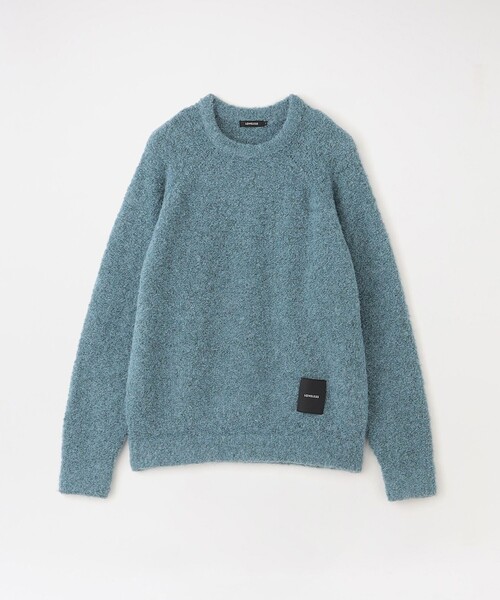 LOVELESS（ラブレス）の「【UNISEX】ブークレカラーニットプルオーバー（ニット/セーター・メンズ・オフホワイト/グリーン系その他3/ピンク系その他2/ブルー系その他2/ブラック・L/S/M）」の4枚目の写真