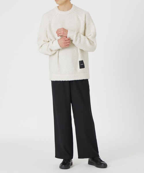 LOVELESS（ラブレス）の「【UNISEX】ブークレカラーニットプルオーバー（ニット/セーター・メンズ・オフホワイト/グリーン系その他3/ピンク系その他2/ブルー系その他2/ブラック・L/S/M）」の22枚目の写真