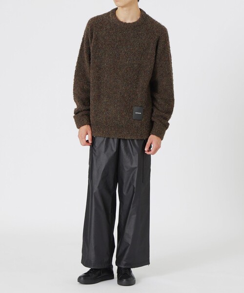 LOVELESS（ラブレス）の「【UNISEX】ブークレカラーニットプルオーバー（ニット/セーター・メンズ・オフホワイト/グリーン系その他3/ピンク系その他2/ブルー系その他2/ブラック・L/S/M）」の18枚目の写真