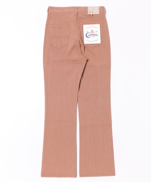 CIMARRON(シマロン)の「【RES】【CIMARRON JEANS】COLOR DENIM FLARE(デニムパンツ・レディース・オレンジ・25)」の2枚目の写真
