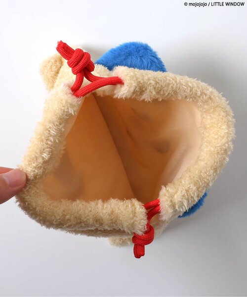 BREEZE（ブリーズ）の「mojojojoモチーフ巾着S（ポーチ・キッズ・ブラック/イエロー/ベージュ/ピンク・FREE）」の15枚目の写真