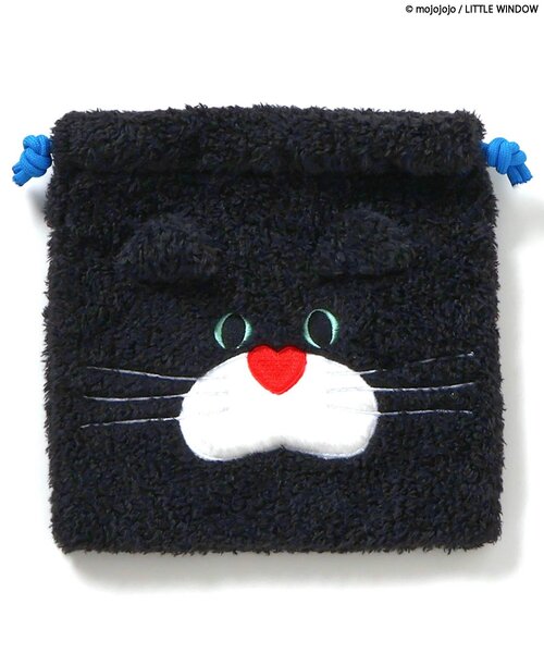 BREEZE（ブリーズ）の「mojojojoモチーフ巾着S（ポーチ・キッズ・ブラック/イエロー/ベージュ/ピンク・FREE）」の19枚目の写真