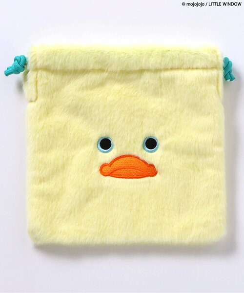 BREEZE（ブリーズ）の「mojojojoモチーフ巾着S（ポーチ・キッズ・ブラック/イエロー/ベージュ/ピンク・FREE）」の21枚目の写真