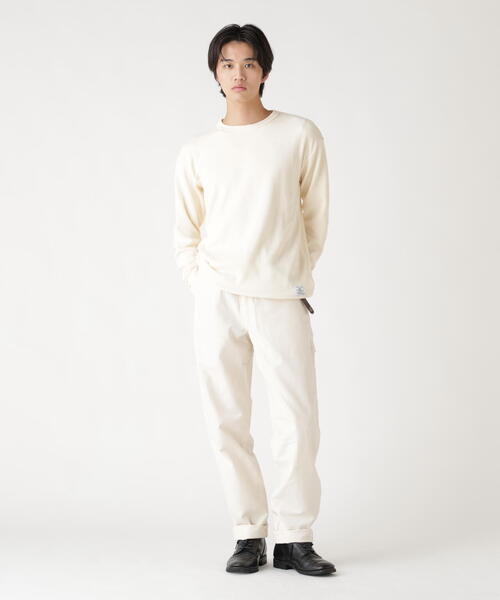 Alpha Industries（アルファインダストリーズ）の「Alpha Industries/アルファインダストリーズ/HONEYCOMB WAFFLE LS T-SHIRT/ハニカム ワッフル Tシャツ（Tシャツ/カットソー・メンズ・キナリ/ブラック/ホワイト系2・L/M/S/2XL/XL）」の10枚目の写真