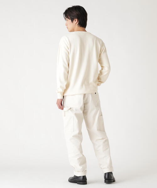 Alpha Industries（アルファインダストリーズ）の「Alpha Industries/アルファインダストリーズ/HONEYCOMB WAFFLE LS T-SHIRT/ハニカム ワッフル Tシャツ（Tシャツ/カットソー・メンズ・キナリ/ブラック/ホワイト系2・L/M/S/2XL/XL）」の11枚目の写真