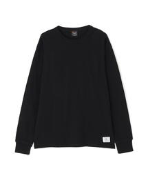 エッセンシャルズ ワッフル ニット ラグビー シャツ オフ ブラック L ポーラテック ワッフル ロングスリーブ│POLARTEC WAFFLE LS（Tシャツ