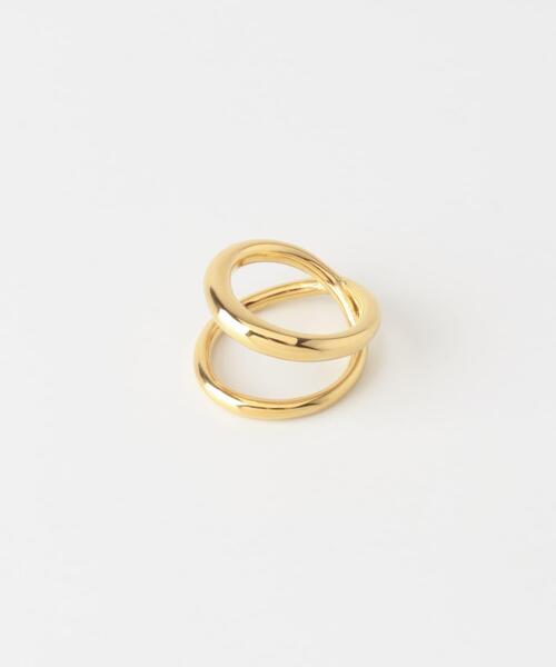 SMELLY（スメリー）の「ステンレスニュアンスラインリング（リング・レディース・ゴールド・11）」の5枚目の写真