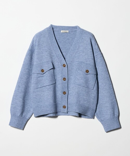 セール】【WEB限定】＜at ease＞ダブルポケット ニット カーディガン