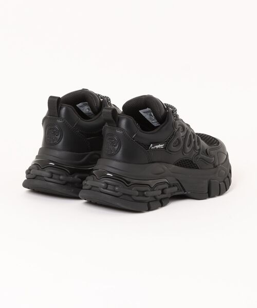BOY LONDON(ボーイロンドン)の「【BOY LONDON】BOY PLATFORM SNEAKERS BLACK(スニーカー・メンズ・ブラック・39/38/37/35)」の11枚目の写真