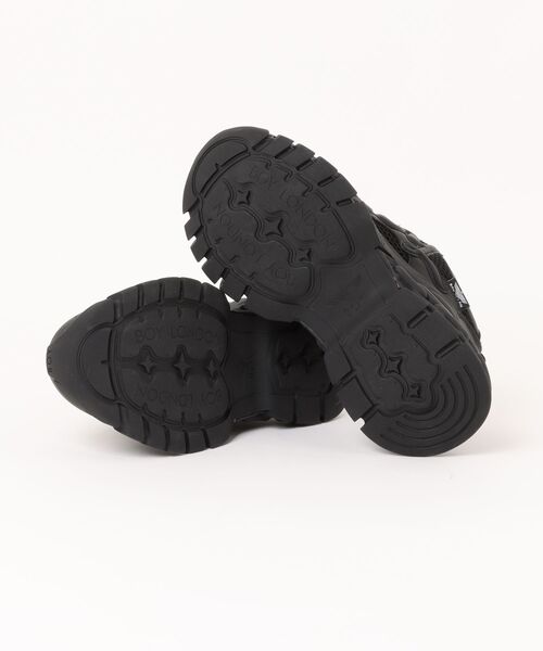 BOY LONDON(ボーイロンドン)の「【BOY LONDON】BOY PLATFORM SNEAKERS BLACK(スニーカー・メンズ・ブラック・39/38/37/35)」の12枚目の写真