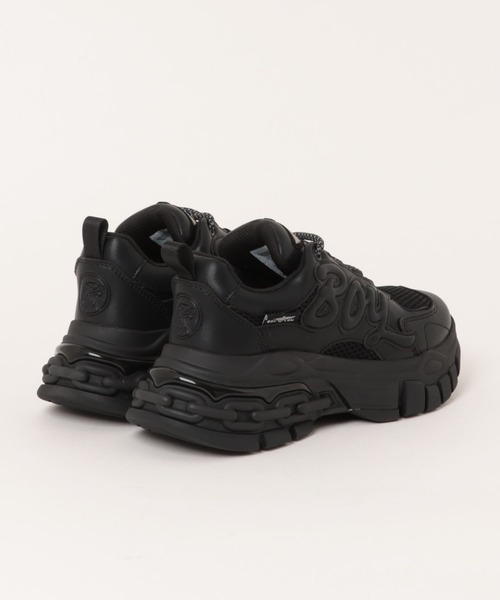 BOY LONDON(ボーイロンドン)の「【BOY LONDON】BOY PLATFORM SNEAKERS BLACK(スニーカー・メンズ・ブラック・39/38/37/35)」の8枚目の写真