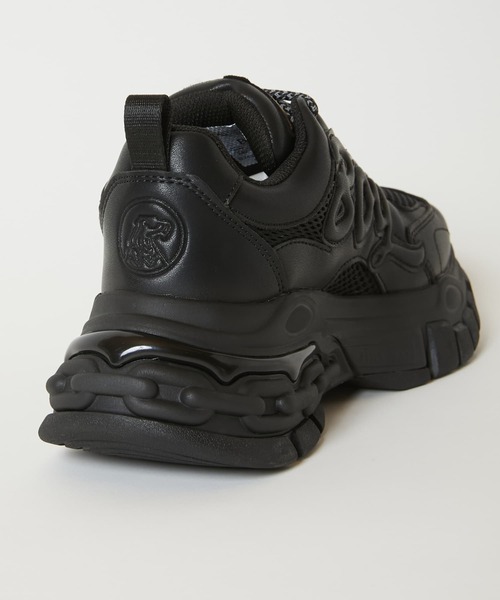 BOY LONDON(ボーイロンドン)の「【BOY LONDON】BOY PLATFORM SNEAKERS BLACK(スニーカー・メンズ・ブラック・39/38/37/35)」の6枚目の写真