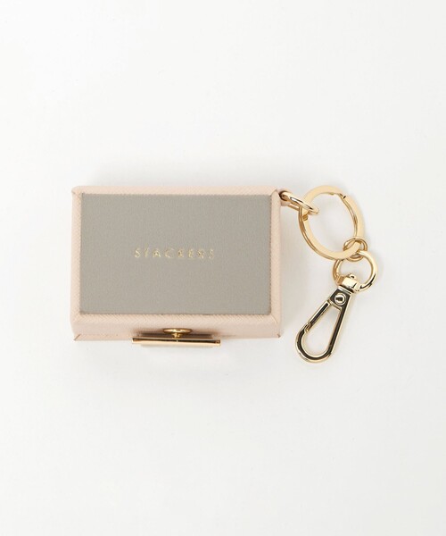 STACKERS（スタッカーズ）の「＜STACKERS＞ナノ ジュエリーボックス キーリング（その他小物・レディース・グレー系/ライトグレー/ライトピンク・FREE）」の5枚目の写真