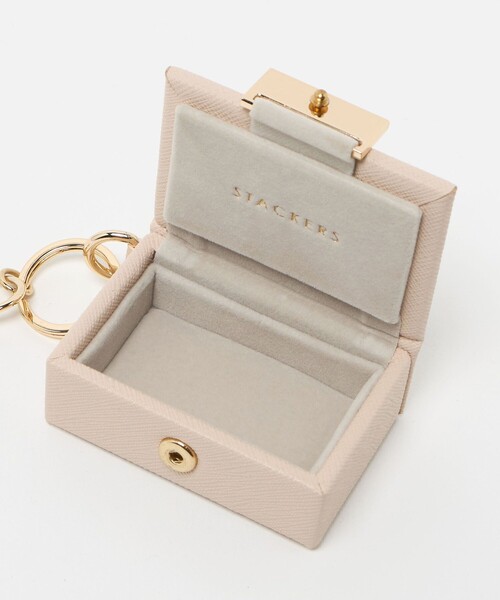 STACKERS（スタッカーズ）の「＜STACKERS＞ナノ ジュエリーボックス キーリング（その他小物・レディース・グレー系/ライトグレー/ライトピンク・FREE）」の9枚目の写真