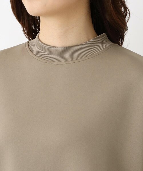 one'sterrace（ワンズテラス）の「レイヤード風ポンチプルオーバー（Tシャツ/カットソー・レディース・アイボリー系8/ブラウン系8/ブルー系その他7/ブラック系8・02）」の8枚目の写真