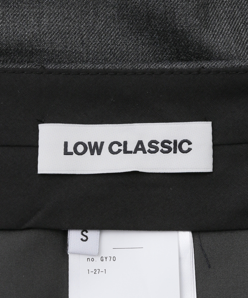 LOW CLASSIC(ロウ クラシック)の「【LOW CLASSIC/ロウ・クラシック】 BELTED MAXI SKIRTS(スカート・レディース・チャコールグレー・SMALL)」の8枚目の写真