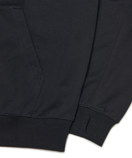 NOMANUAL（NOMANUAL）の「R.V ARCH LOGO HOODED ZIP-UP - BLACK（パーカー・レディース・その他・MEDIUM/LARGE/X-LARGE/SMALL）」の4枚目の写真