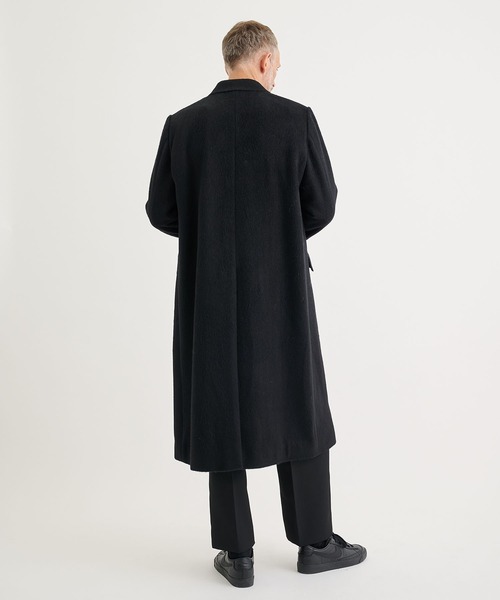 IRENISA(イレニサ)の「【irenisa/イレニサ】別注DOUBLE-BREASTED CHESTER COAT(チェスターコート・メンズ・ブラック・2/3)」の5枚目の写真