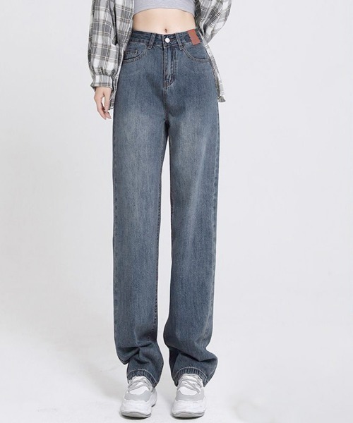 Miniministore(ミニミニストア)の「裏起毛デニムパンツ 暖かいジーンズ 厚手(デニムパンツ・レディース・インディゴブルー/ブラック・XL/L/M/S)」の3枚目の写真