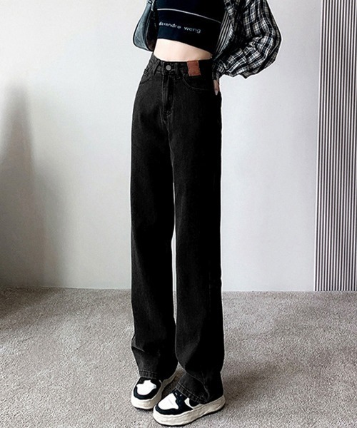 Miniministore(ミニミニストア)の「裏起毛デニムパンツ 暖かいジーンズ 厚手(デニムパンツ・レディース・インディゴブルー/ブラック・XL/L/M/S)」の14枚目の写真