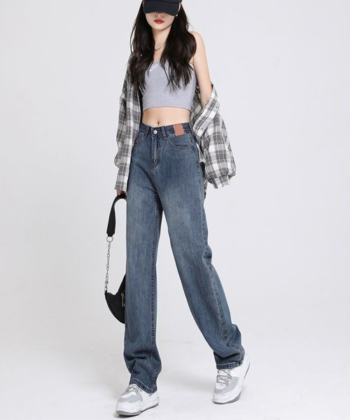 Miniministore(ミニミニストア)の「裏起毛デニムパンツ 暖かいジーンズ 厚手(デニムパンツ・レディース・インディゴブルー/ブラック・XL/L/M/S)」の17枚目の写真