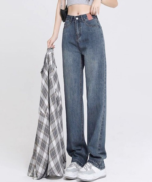Miniministore(ミニミニストア)の「裏起毛デニムパンツ 暖かいジーンズ 厚手(デニムパンツ・レディース・インディゴブルー/ブラック・XL/L/M/S)」の18枚目の写真