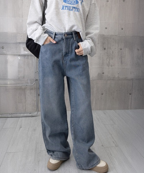 Miniministore(ミニミニストア)の「裏起毛デニムパンツ 暖かいジーンズ 厚手(デニムパンツ・レディース・インディゴブルー/ブラック・XL/L/M/S)」の19枚目の写真
