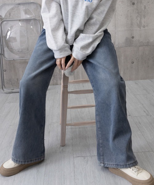 Miniministore(ミニミニストア)の「裏起毛デニムパンツ 暖かいジーンズ 厚手(デニムパンツ・レディース・インディゴブルー/ブラック・XL/L/M/S)」の20枚目の写真