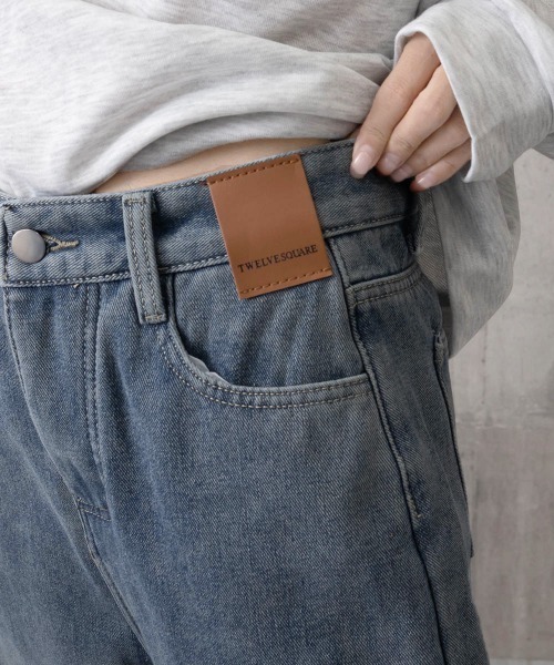 Miniministore(ミニミニストア)の「裏起毛デニムパンツ 暖かいジーンズ 厚手(デニムパンツ・レディース・インディゴブルー/ブラック・XL/L/M/S)」の21枚目の写真