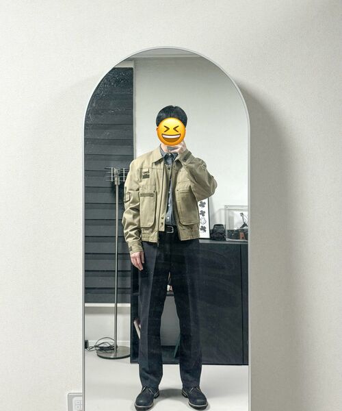 MUSINSA STANDARD（ムシンサスタンダード）の「シャンブレー ワークシャツ [ブルー]（シャツ/ブラウス・メンズ・その他・SMALL/MEDIUM/LARGE/X-LARGE/XX-LARGE/3XL）」の8枚目の写真