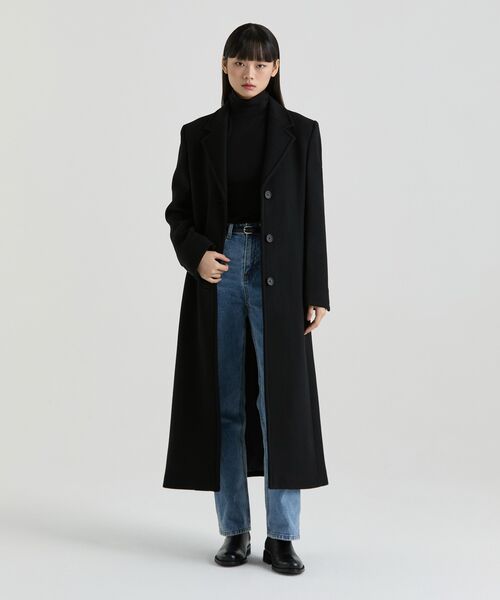MUSINSA STANDARD WOMAN（ムシンサスタンダードウーマン）の「ウィメンズストレートデニムパンツ[ミディアムインディゴ]（デニムパンツ・レディース・その他・32/30/23/24/25/26/27/28/29）」の19枚目の写真