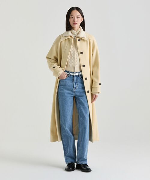 MUSINSA STANDARD WOMAN（ムシンサスタンダードウーマン）の「ウィメンズストレートデニムパンツ[ミディアムインディゴ]（デニムパンツ・レディース・その他・32/30/23/24/25/26/27/28/29）」の21枚目の写真
