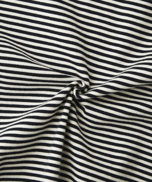 OUTSTANDING(アウトスタンディング)の「STRIPE CREW NECK LONG SLEEVE TEE_IVORY/NAVY(Tシャツ/カットソー・メンズ・その他・MEDIUM/LARGE/SMALL)」の3枚目の写真
