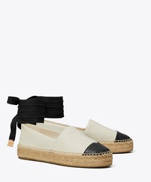 TORY BURCH（トリーバーチ）の「キャップトゥ エスパドリーユ（スリッポン）」