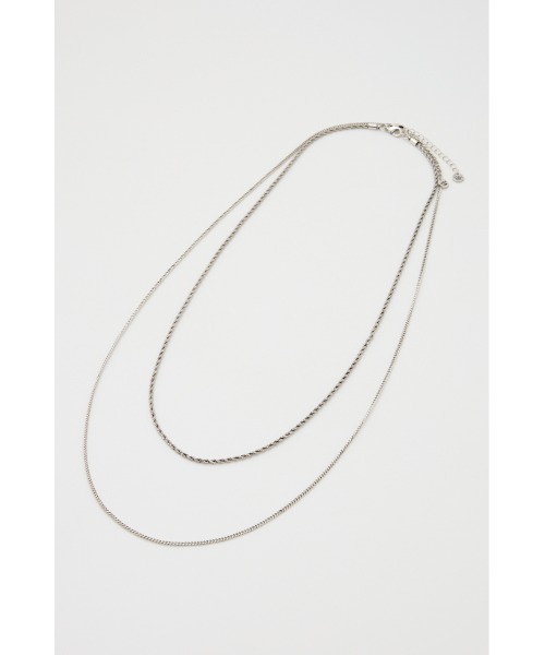 LAGUA GEM（ラグアジェム）の「LONG CHAIN SET ネックレス（ネックレス・レディース・シルバー・FREE）」の2枚目の写真