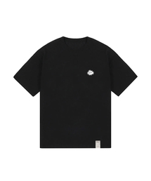 [UNISEX]スモールクラウドスマイルバンファルティ_ブラック