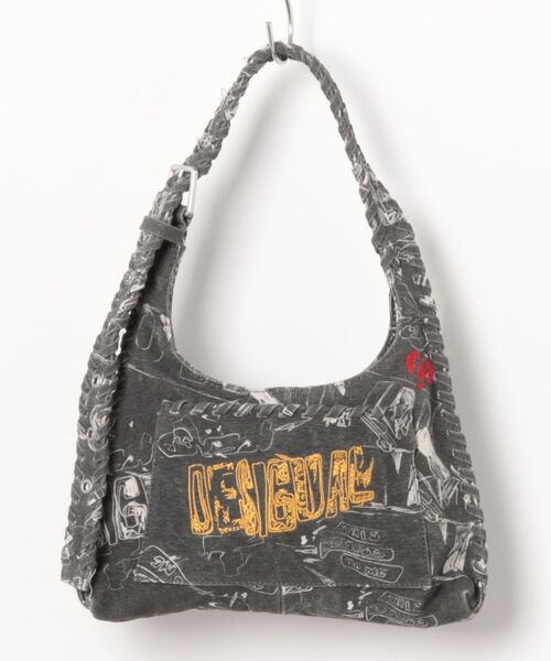 Desigual（デシグアル）の「グラフィティレタリング ショルダーバッグ（ショルダーバッグ・レディース・ブラック・FREE）」の8枚目の写真