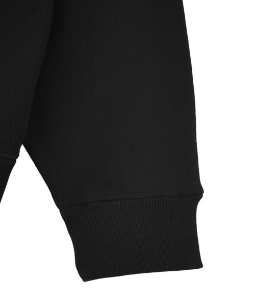 X-girl(エックスガール)の「RHINESTONE LOGO AND FACE ZIP UP SWEAT HOODIE(パーカー・レディース・ブラック/オリーブ/アッシュ・S/M)」の9枚目の写真