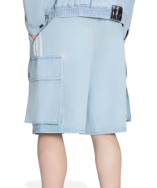 adidas(アディダス)の「adidas ADILENIUM 5.0 DENIM CARGO SHORTS / アディダス アディレニウム シーズン 5 デニム カーゴ ショーツ(カーゴパンツ・メンズ・ライトブルー・36inch/34inch/33inch/32inch/30inch/26inch/25inch/24inch)」の8枚目の写真