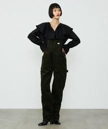Lee（リー）の「【秋冬】テーパードオーバーオール/サロペット コーデュロイ・ヒッコリー DUNGAREES（サロペット/オーバーオール）」