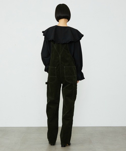 Lee(リー)の「【秋冬】テーパードオーバーオール/サロペット コーデュロイ・ヒッコリー DUNGAREES(サロペット/オーバーオール・レディース・オリーブ/キャメル・MEDIUM/SMALL/X-SMALL)」の16枚目の写真