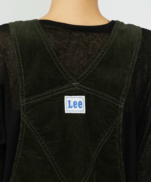 Lee(リー)の「【秋冬】テーパードオーバーオール/サロペット コーデュロイ・ヒッコリー DUNGAREES(サロペット/オーバーオール・レディース・オリーブ/キャメル・MEDIUM/SMALL/X-SMALL)」の18枚目の写真