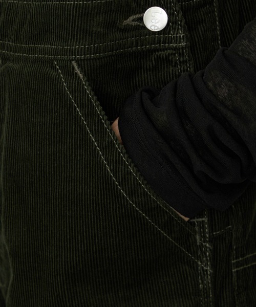 Lee(リー)の「【秋冬】テーパードオーバーオール/サロペット コーデュロイ・ヒッコリー DUNGAREES(サロペット/オーバーオール・レディース・オリーブ/キャメル・MEDIUM/SMALL/X-SMALL)」の20枚目の写真