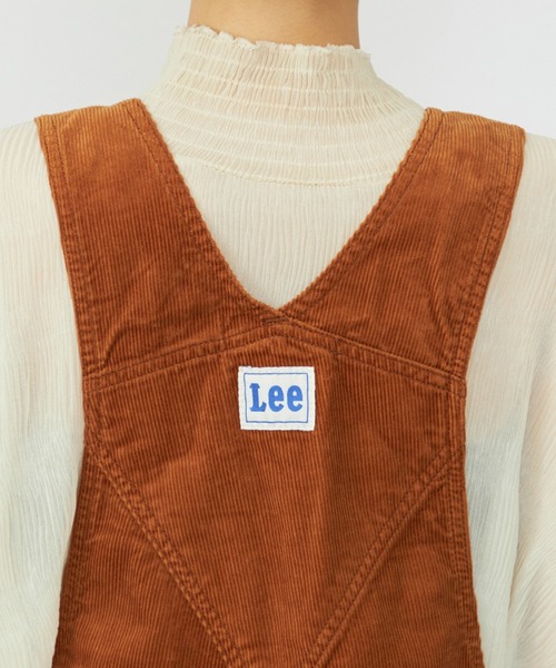 Lee(リー)の「【秋冬】テーパードオーバーオール/サロペット コーデュロイ・ヒッコリー DUNGAREES(サロペット/オーバーオール・レディース・オリーブ/キャメル・MEDIUM/SMALL/X-SMALL)」の8枚目の写真
