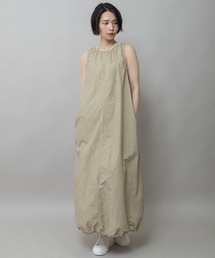 Munich（ミューニック）の「コットンリネンドローストリングワンピース（ワンピース）」