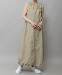 Munich（ミューニック）の「コットンリネンドローストリングワンピース（ワンピース）」