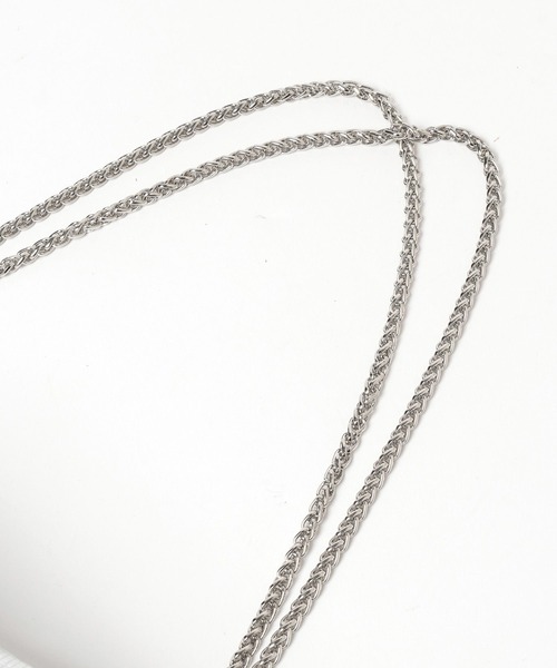 mysty woman(ミスティウーマン)の「シャイニー2WAYクラッチ 637666(ショルダーバッグ・レディース・シルバー・FREE)」の13枚目の写真